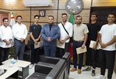 مدال آوران دومیدانی بوشهر تجلیل شدند + عکس