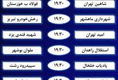 برنامه مسابقات فوتبال هفته 26 (پایانی) گروه اول لیگ دو 